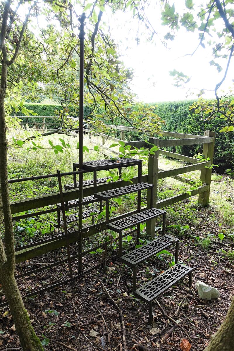 Hedges Metal Stile Hedges Metal Stile