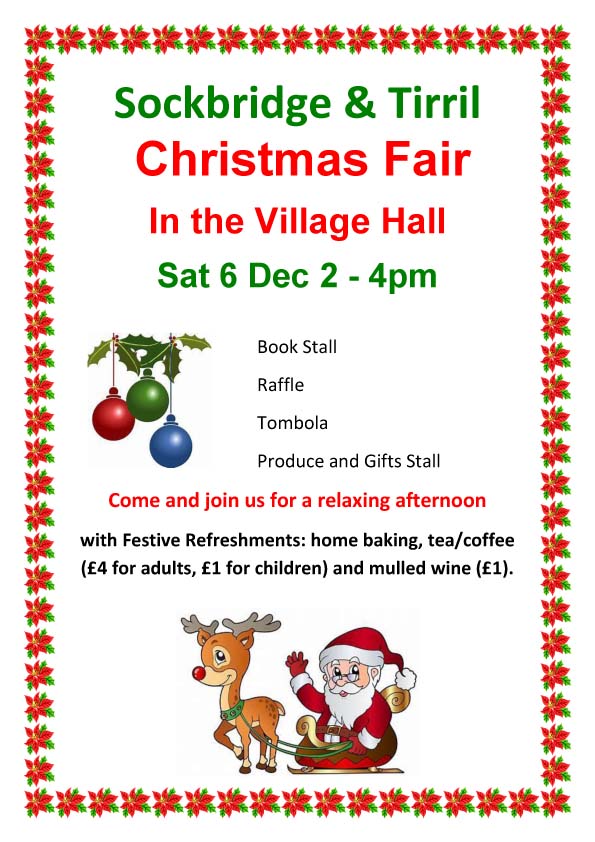 Tirril and Sockbridge Reading Room and Library Events