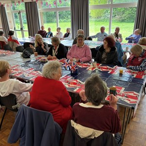 VE Day at Warm Hub Cafe