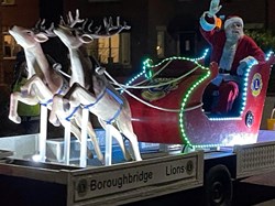 Boroughbridge Lions Club Santa Sleigh