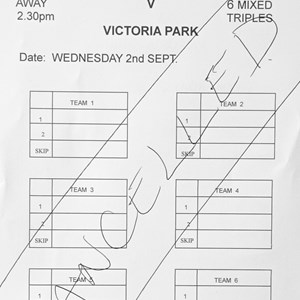 Boughton-Under-Blean Bowls Club Team selections
