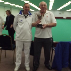 Sudbury Men's Pairs Winners Mark Wickenden and Malcolm Grimwood