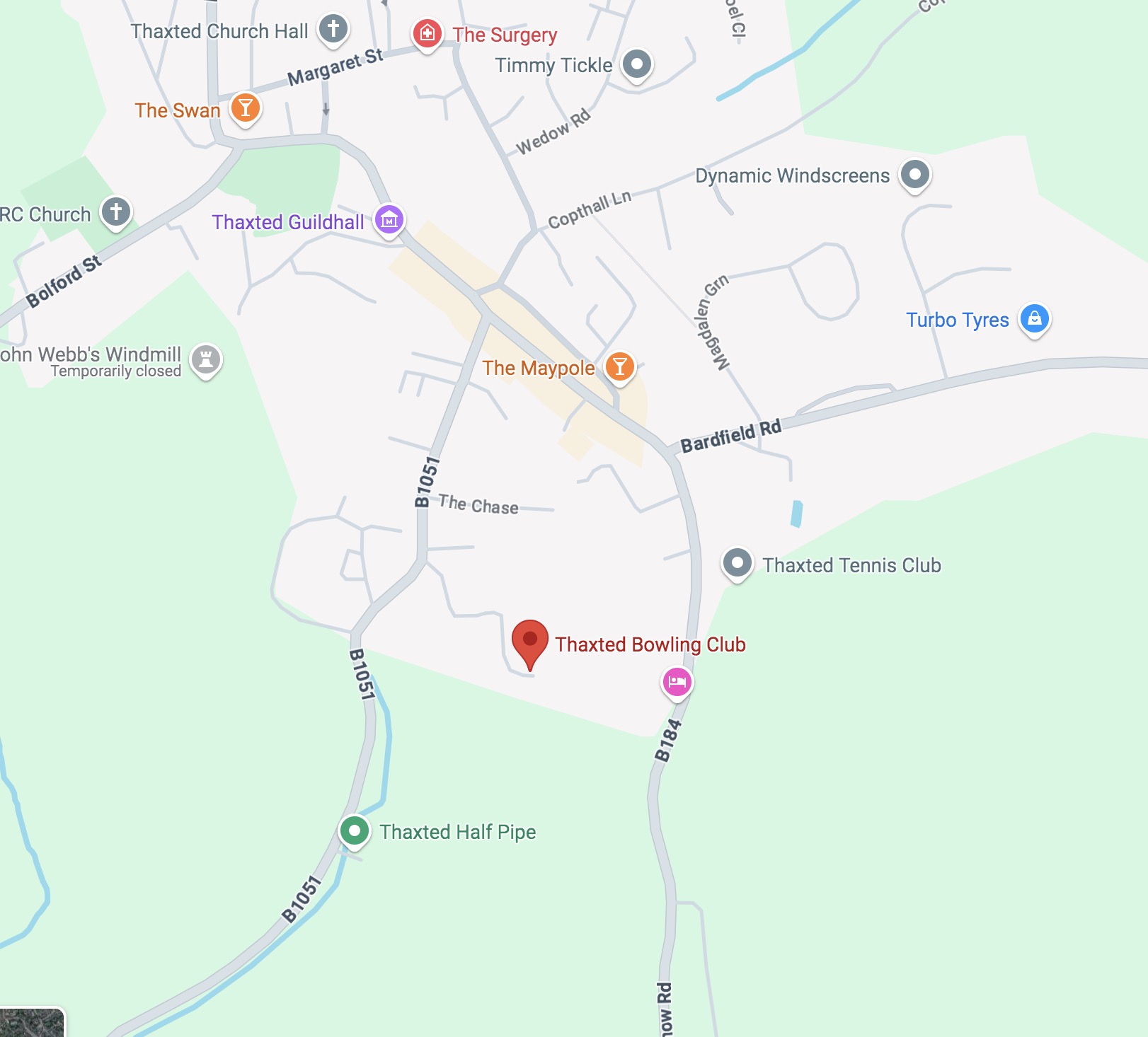 Click on Map for Google Maps