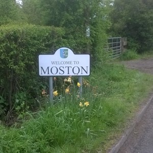 Moston Parish Council Parish Signage