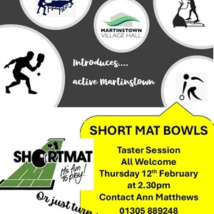 Martinstown Village Hall Forthcoming Events