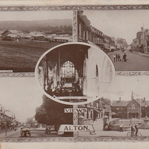 Multi View Postcard - Postmarked 2.4.1920