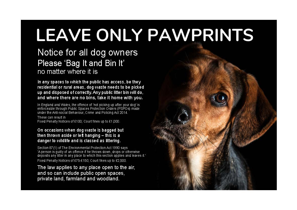 Mattingley Parish Council Leave only pawprints