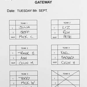 Boughton-Under-Blean Bowls Club Team selections