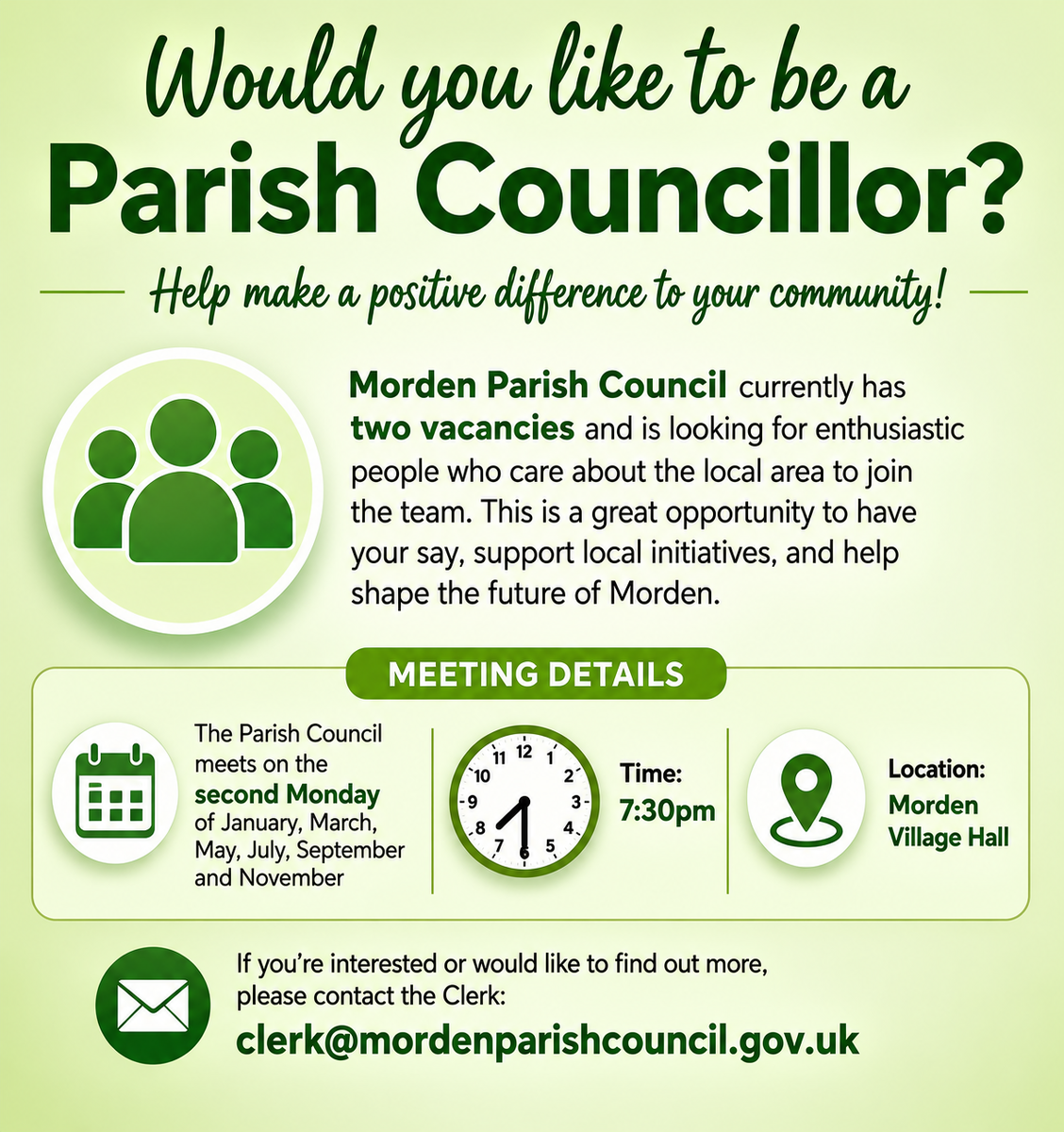 Morden Parish Council Home