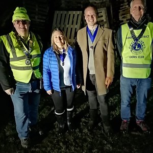 Louth & District Lions Bonfire