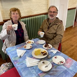 Whixall Social Centre Commemorative Bench Unveiling 29 May 22