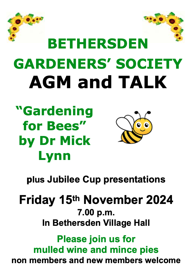 BETHERSDEN GARDENERS' SOCIETY Next Event(s)