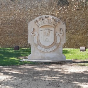 Lagos town sign
