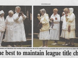 Whitstable Bowling Club Old photos/press articles