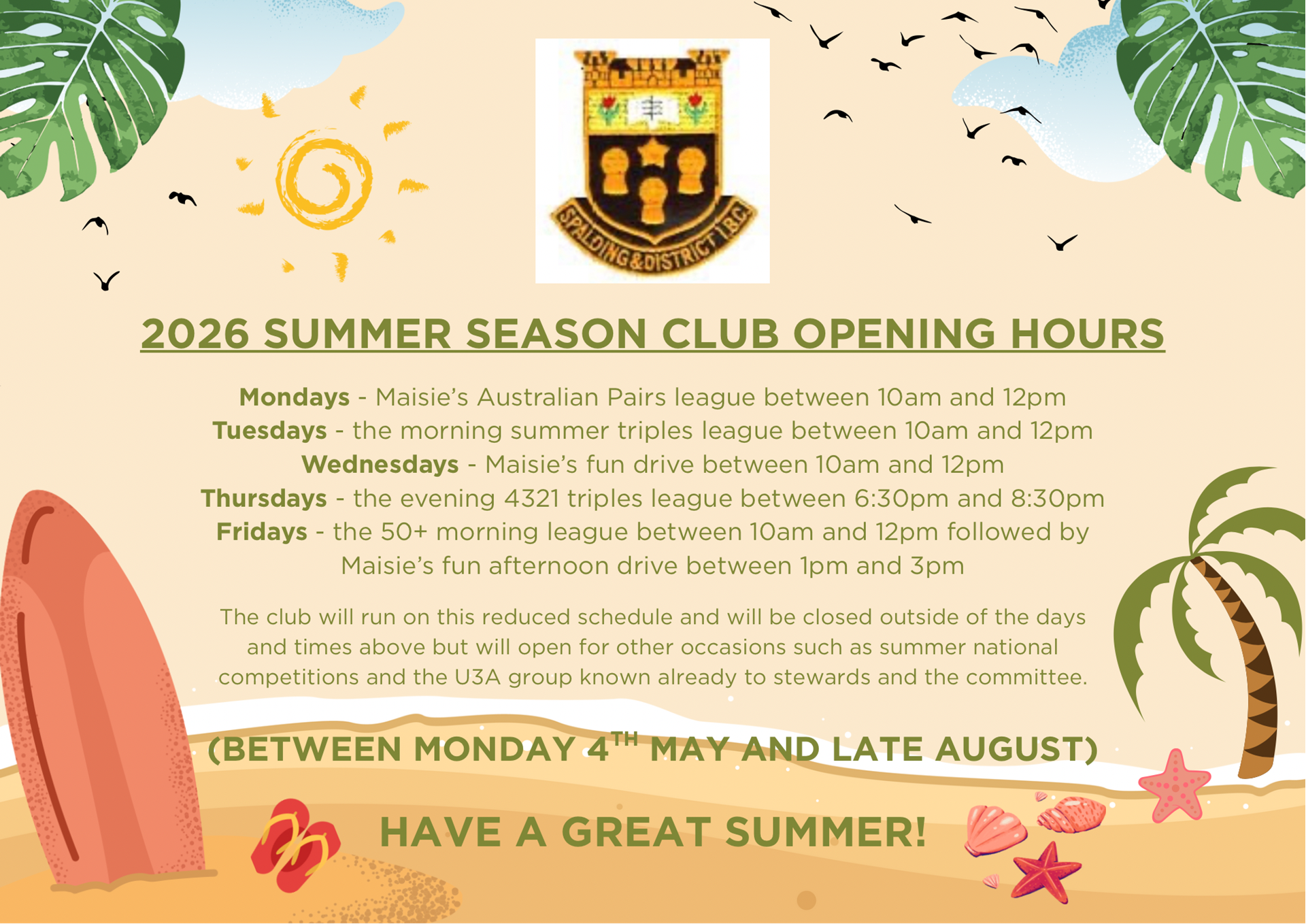 Spalding Indoor Bowls Club Home