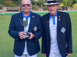 Mens Valler winner Don Minnett and runner up, George Cook