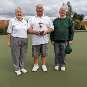 August, triples winners, Pat, Roger and Alan