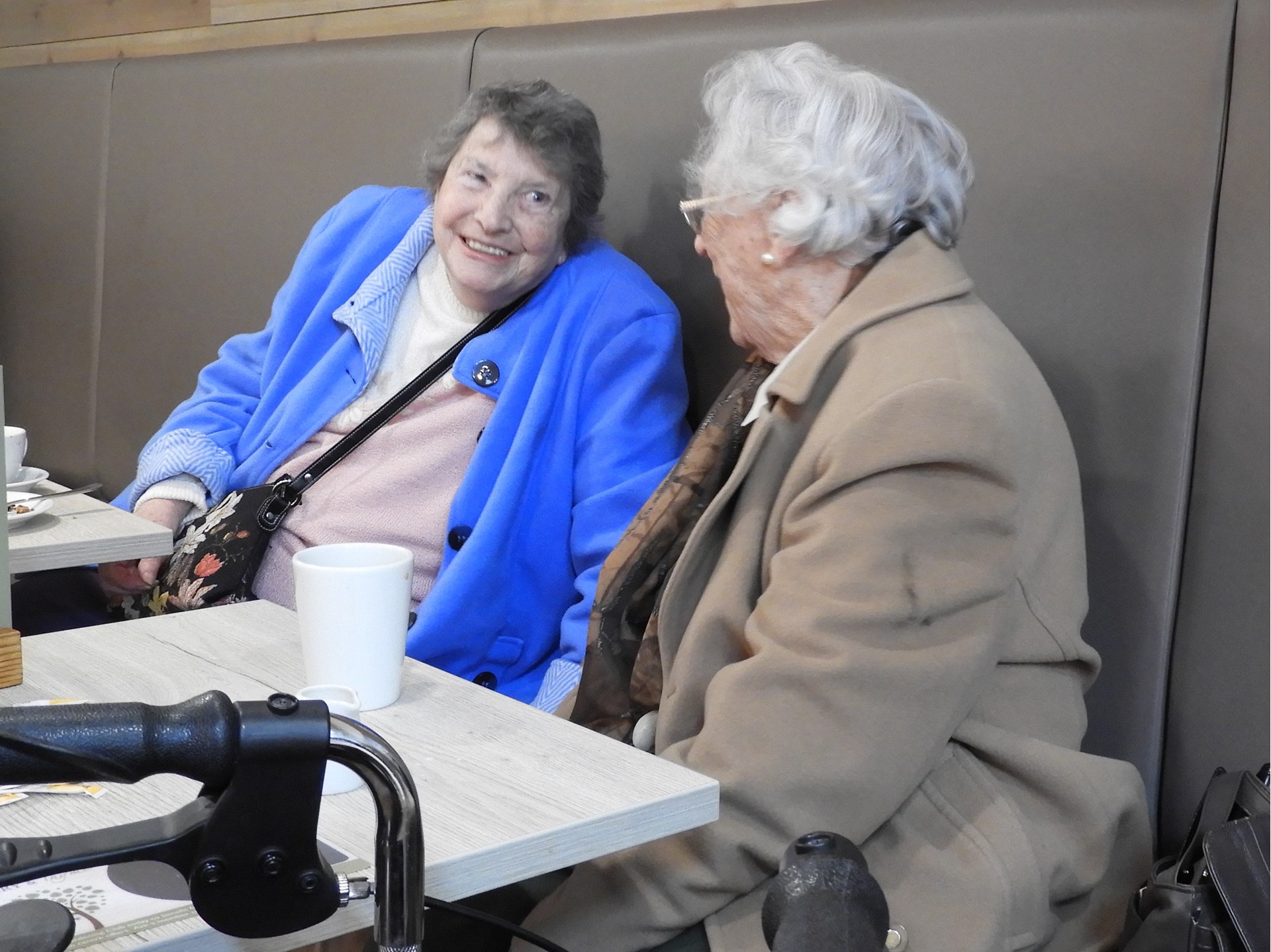 It's good to talk ..