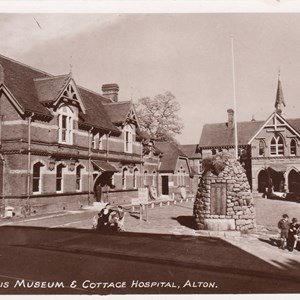 The Curtis Museum & Cottage Hospital ~ Postmarked 07.11.1949