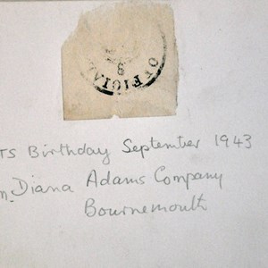 Previous photo; ATS birthday 1943.  From Ashendon, Diana Adams Company, Bournemouth
