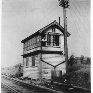 Ashendon Junction signal box and Mr Ayris