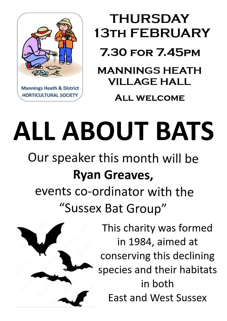 Mannings Heath & District Horticultural Society Latest News December 2024