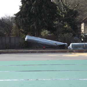 Cowplain Bowling Club The Laying of the Carpet