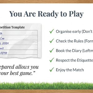 Ruislip Bowls Club Organising Your First Competition Match.