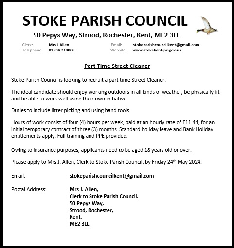 Stoke Parish Council (Kent) Home