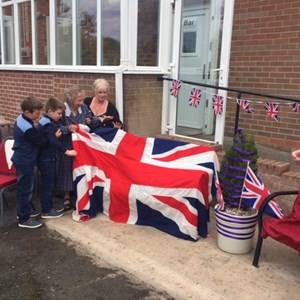 Whixall Social Centre Commemorative Bench Unveiling 29 May 22