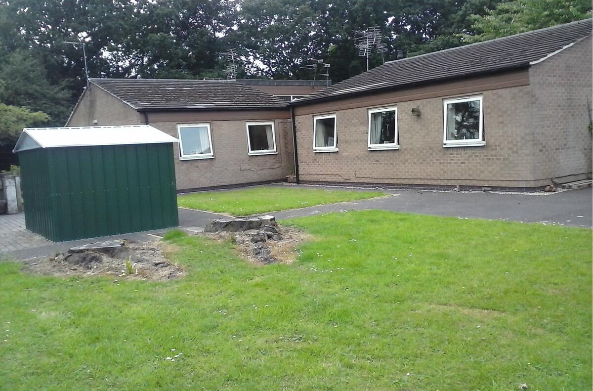 Rowthorne Care Home Sensory Garden Project Swanwick Men's Shed