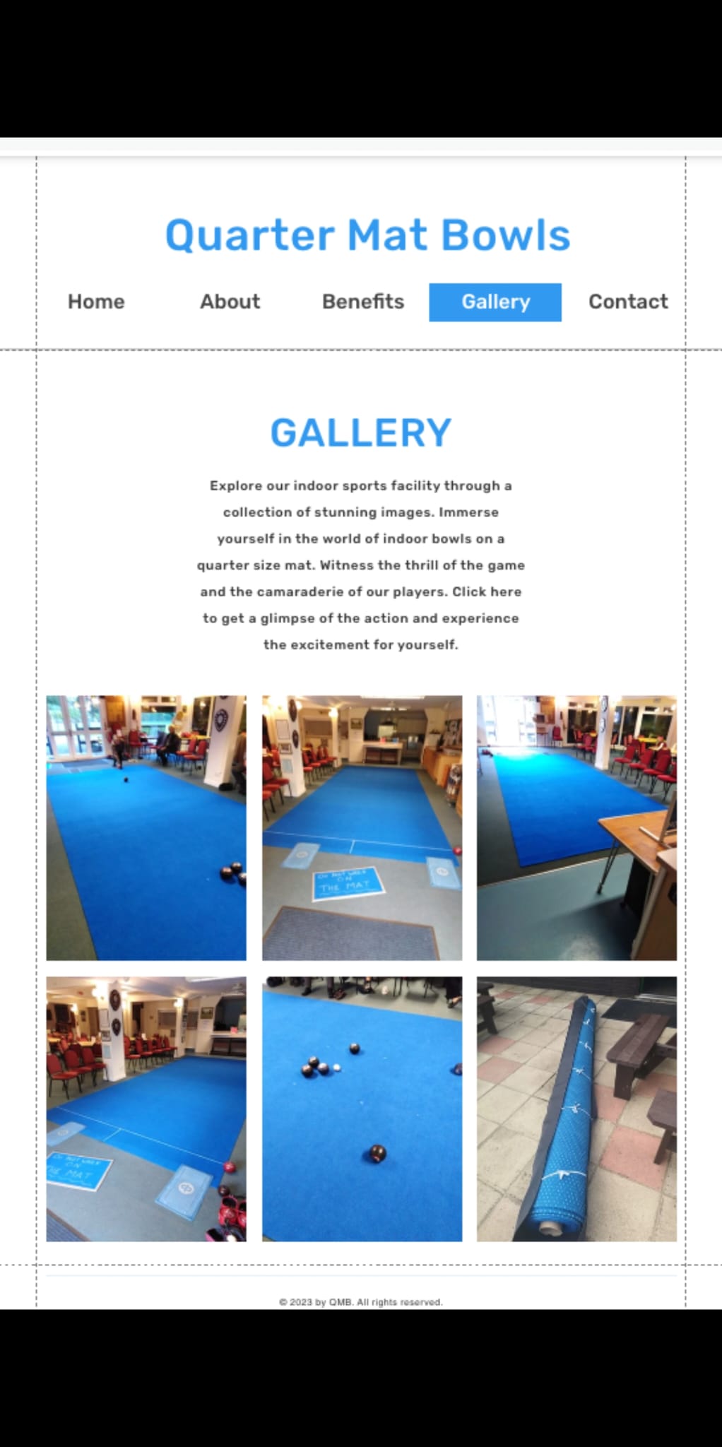 Quarter Mat Indoor Bowls Whitstable Bowling Club Whitstable Bowling