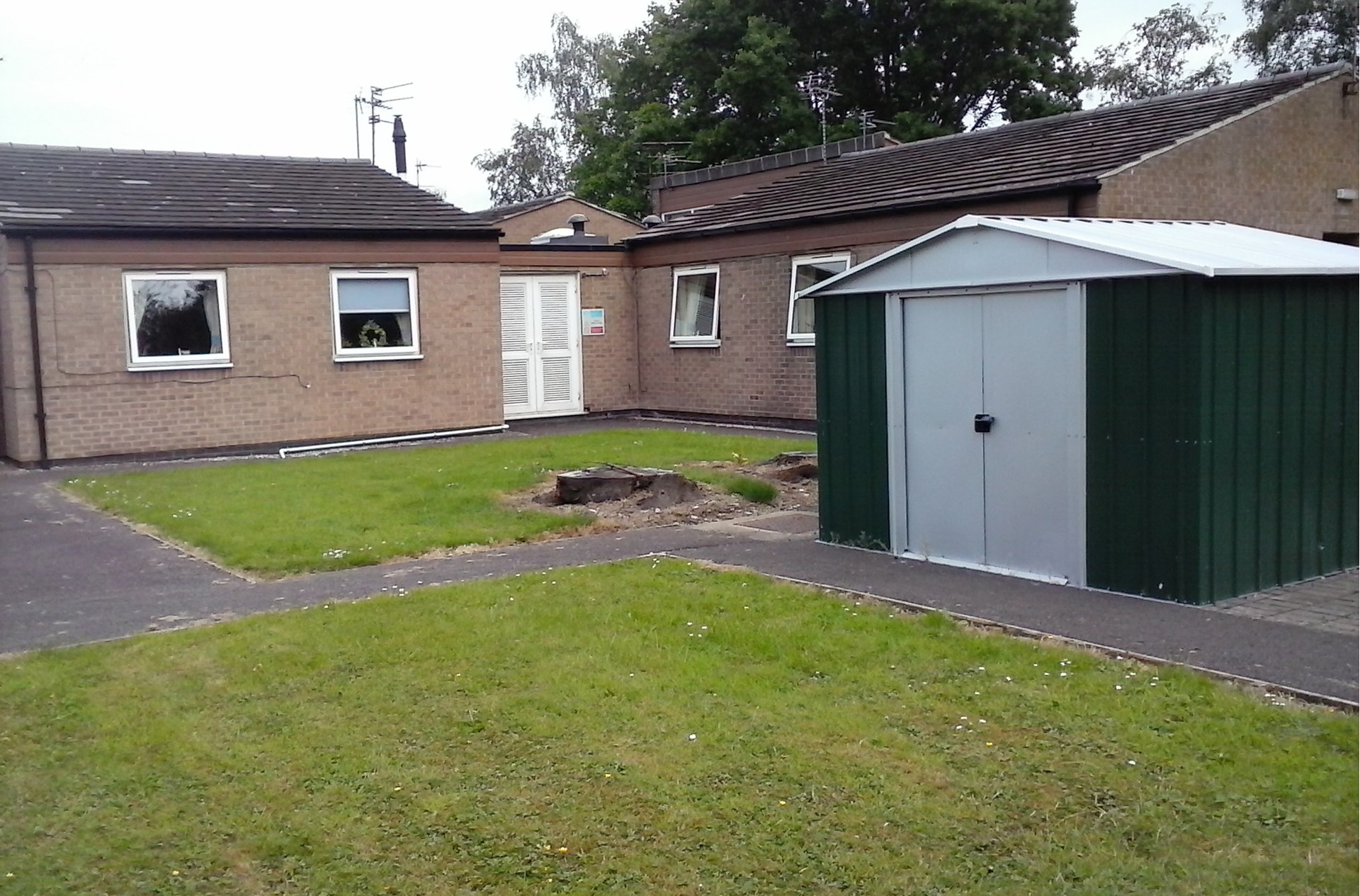 Rowthorne Care Home Sensory Garden Project Swanwick Men's Shed